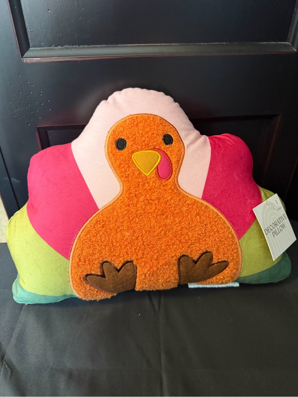 Turkey Plush Pillow - NWT.